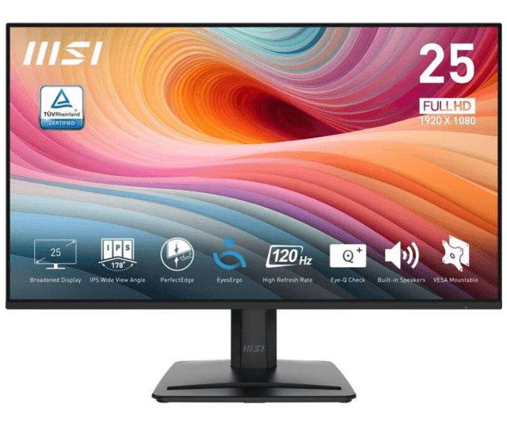 Full HD PC monitor MSI 24,5"