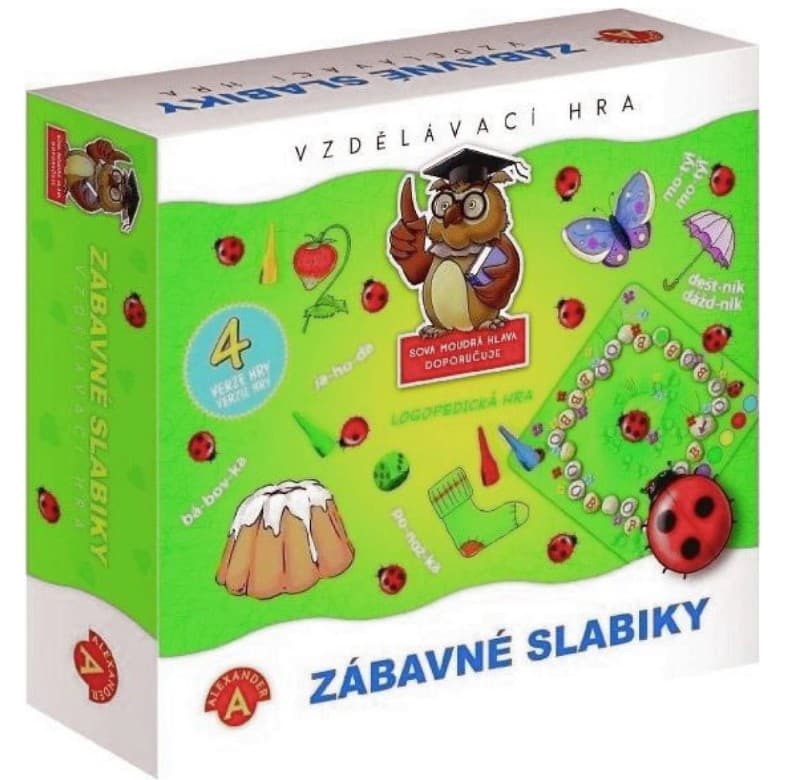 Desková hra Zábavné slabiky