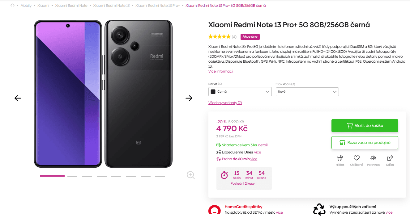 Xiaomi 8x 2,8GHz, 8/256GB, 6,67"