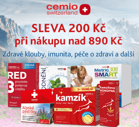 CEMIO - sleva 200 z nákupu nad 890