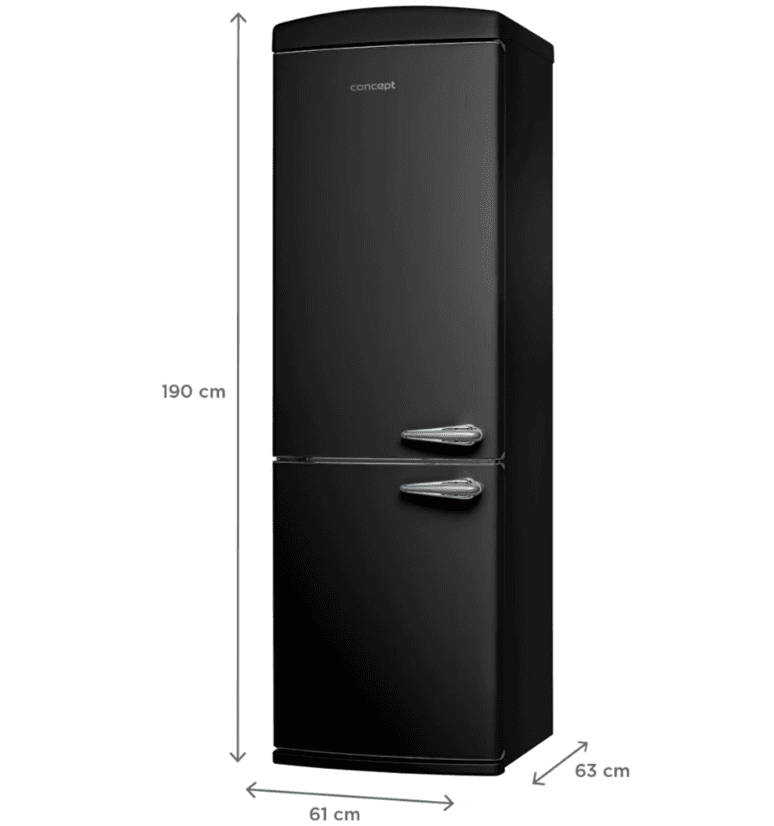 Retro lednice Concept 190 cm