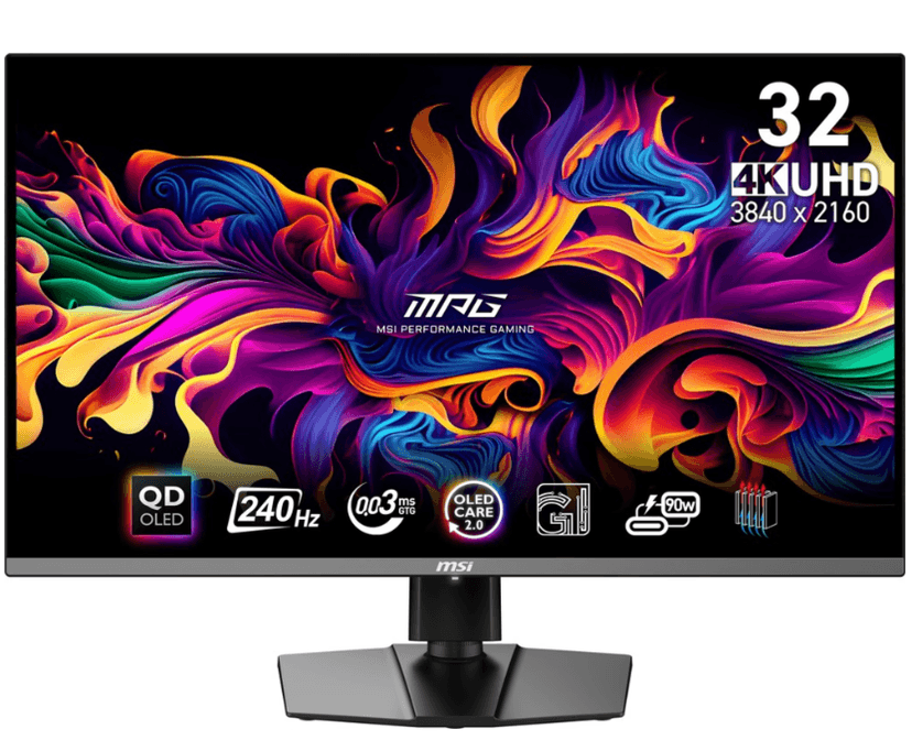 4K PC monitor MSI 31,5", QD OLED, 240Hz