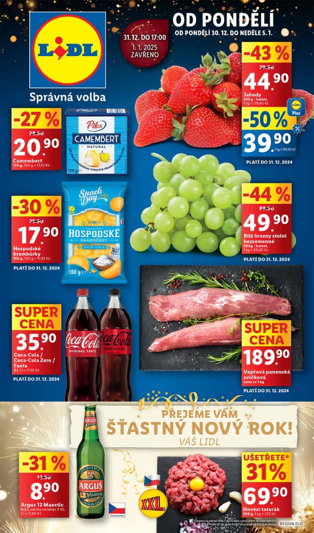 Lidl leták 30.12. - 5.1.