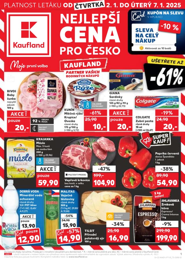 Kaufland leták 2.-7.1.