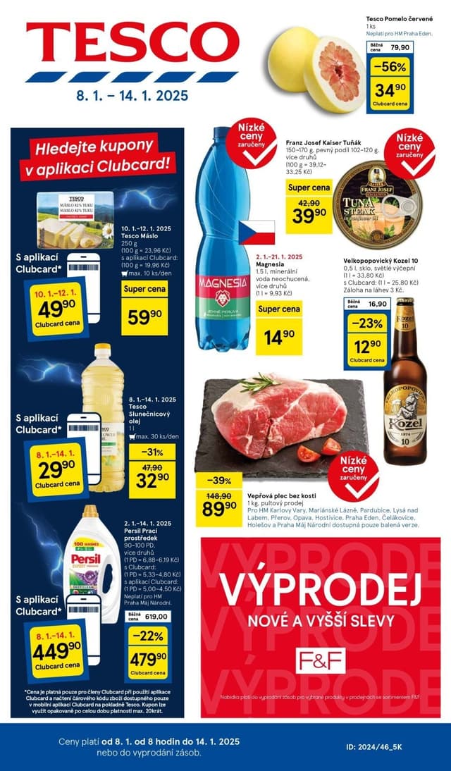 Tesco leták 8.-14.1.