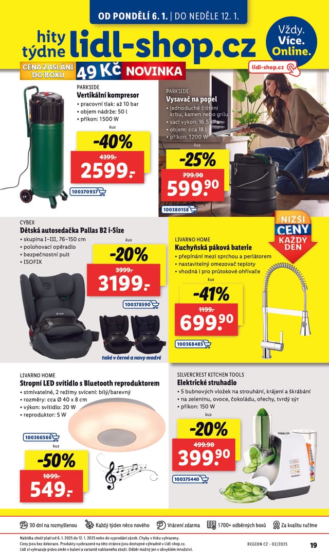 Lidl leták Eshop 6.-12.1.