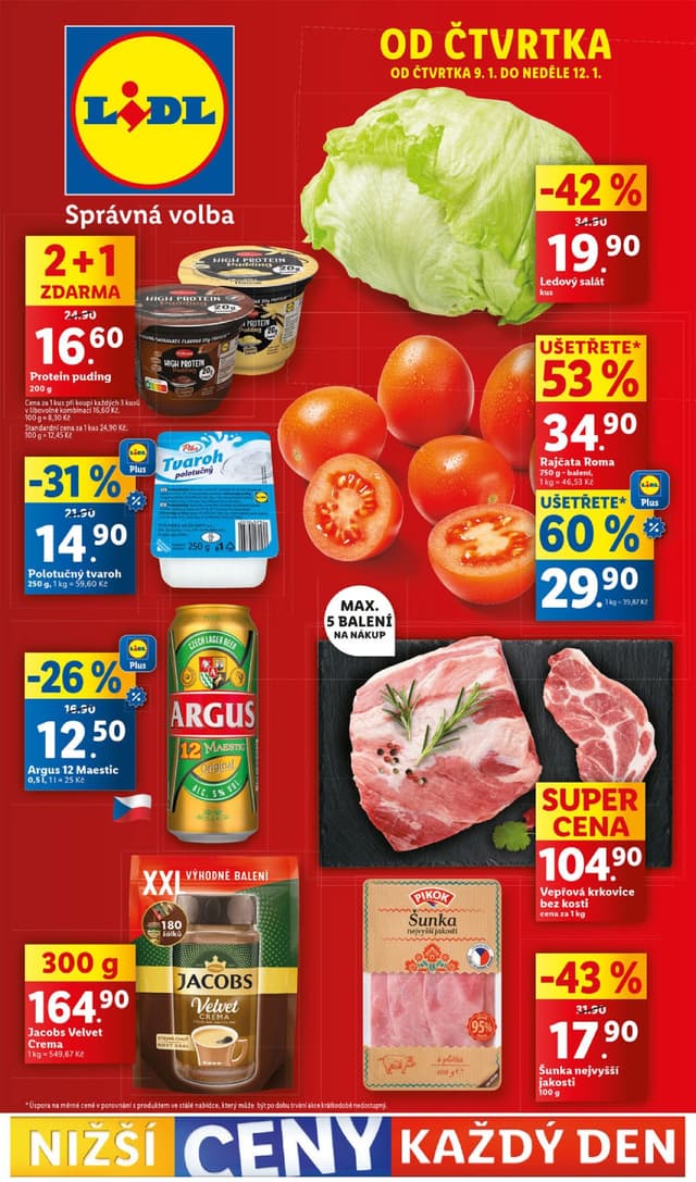 Lidl leták 9.-12.1.