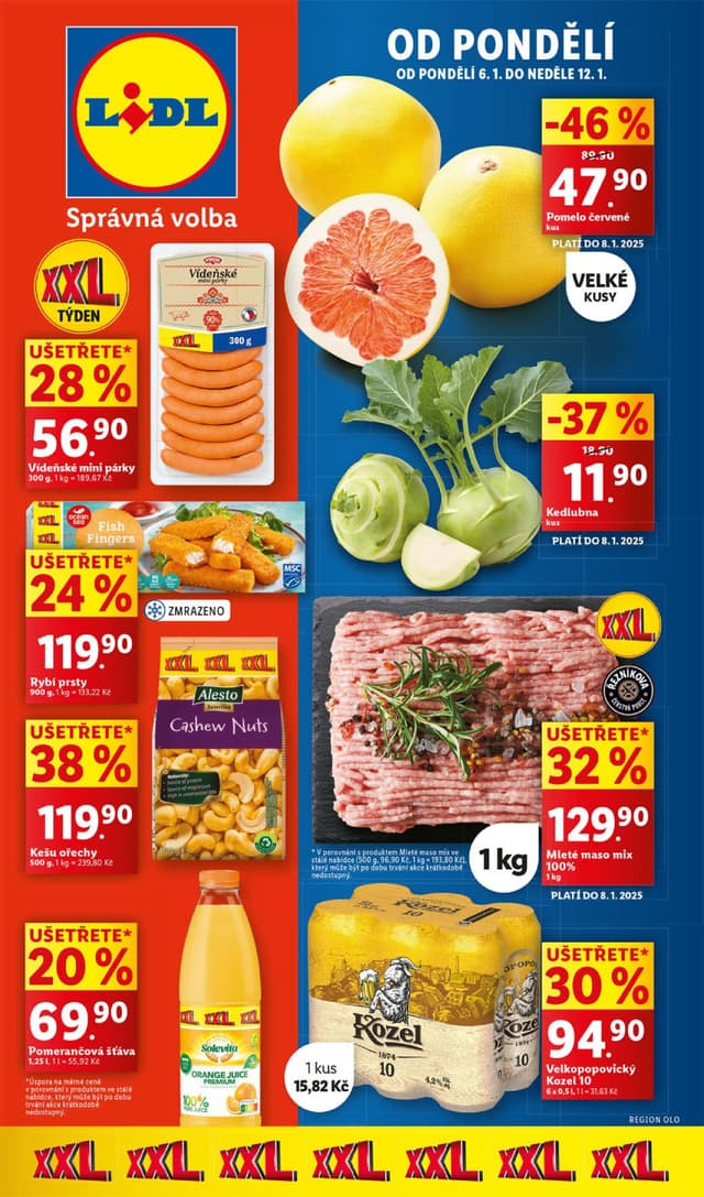 Lidl leták 6.-12.1.