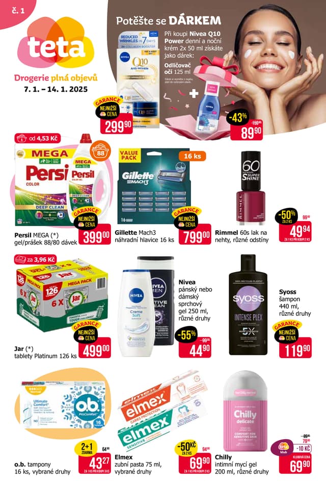 Teta drogerie leták 7.-14.1.