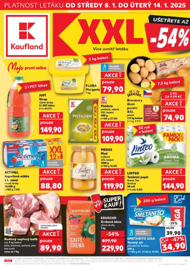 Kaufland leták 8.-14.1.