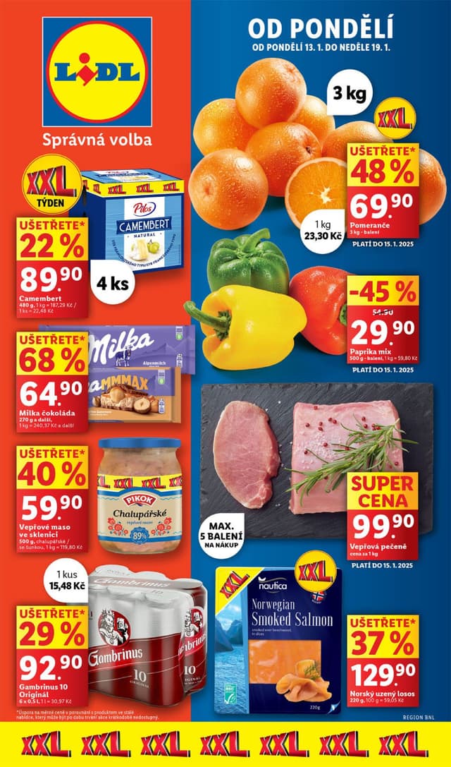 Lidl leták 13.-19.1.