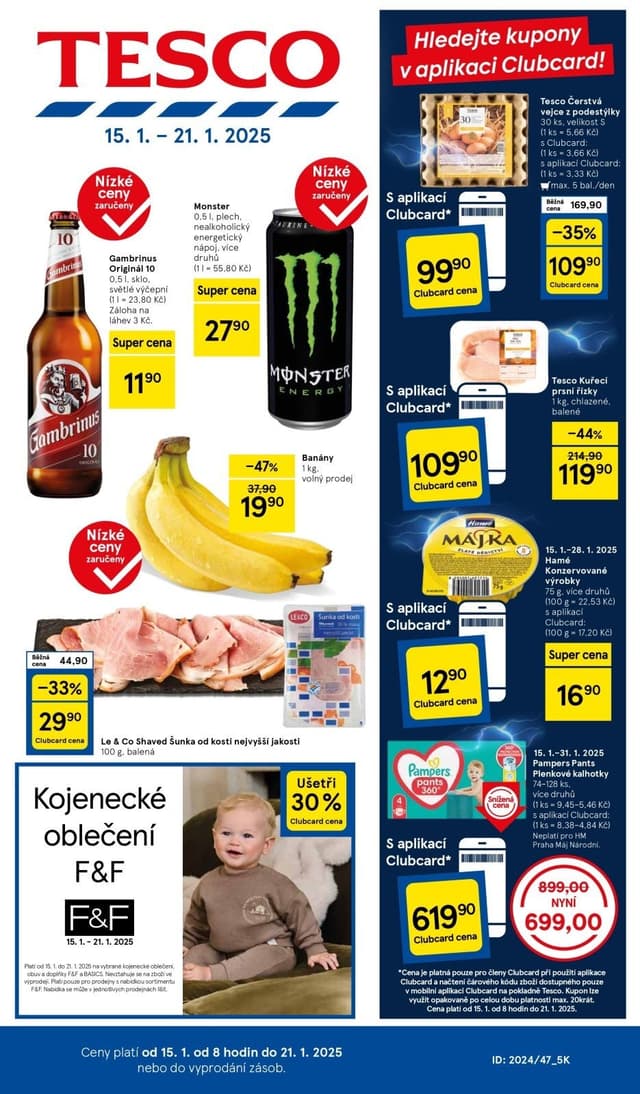 Tesco leták 15.-21.1.