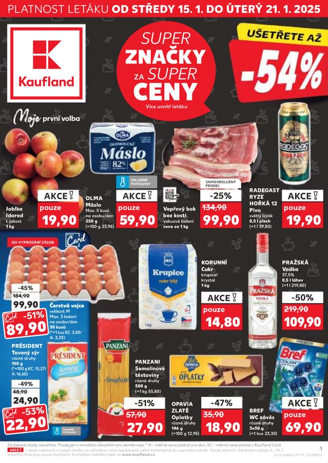 Kaufland leták 15.-21.1.