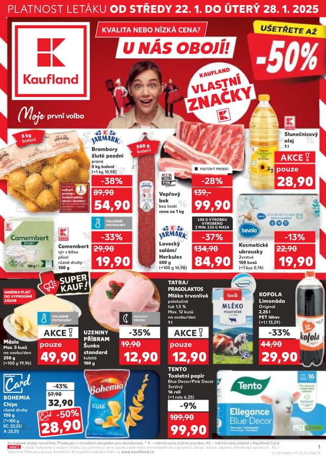 Kaufland leták 22.-28.1.