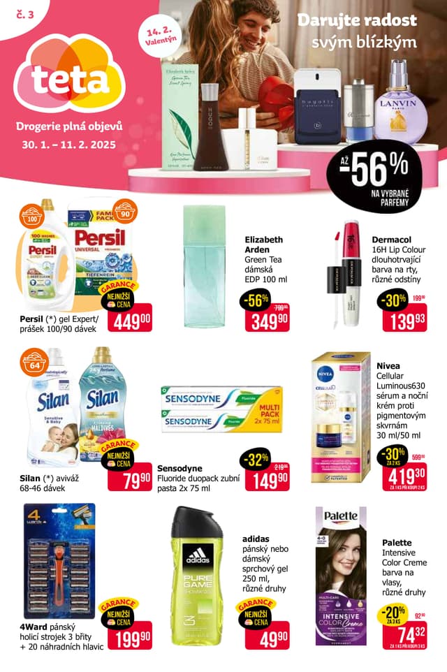 Teta drogerie leták 30.1. - 11.2.