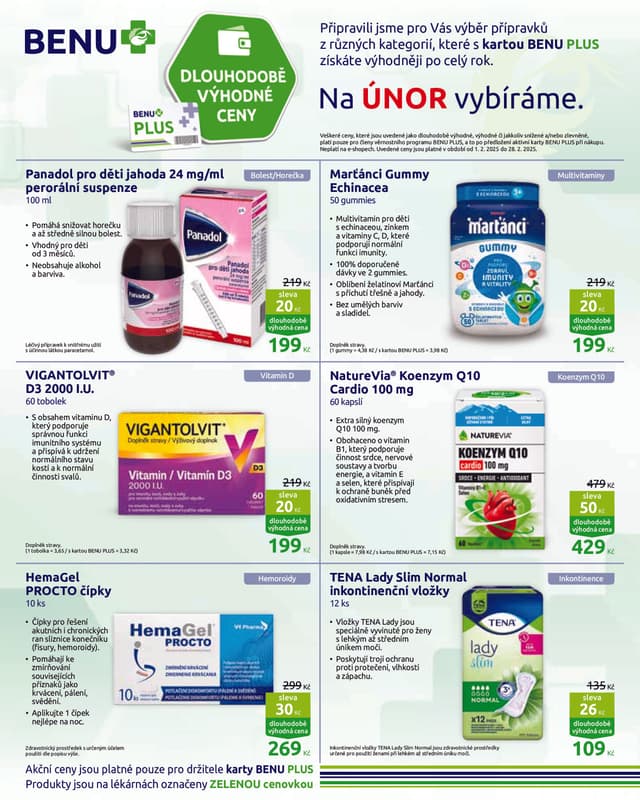 BENU lékárna leták 1.-28.2.