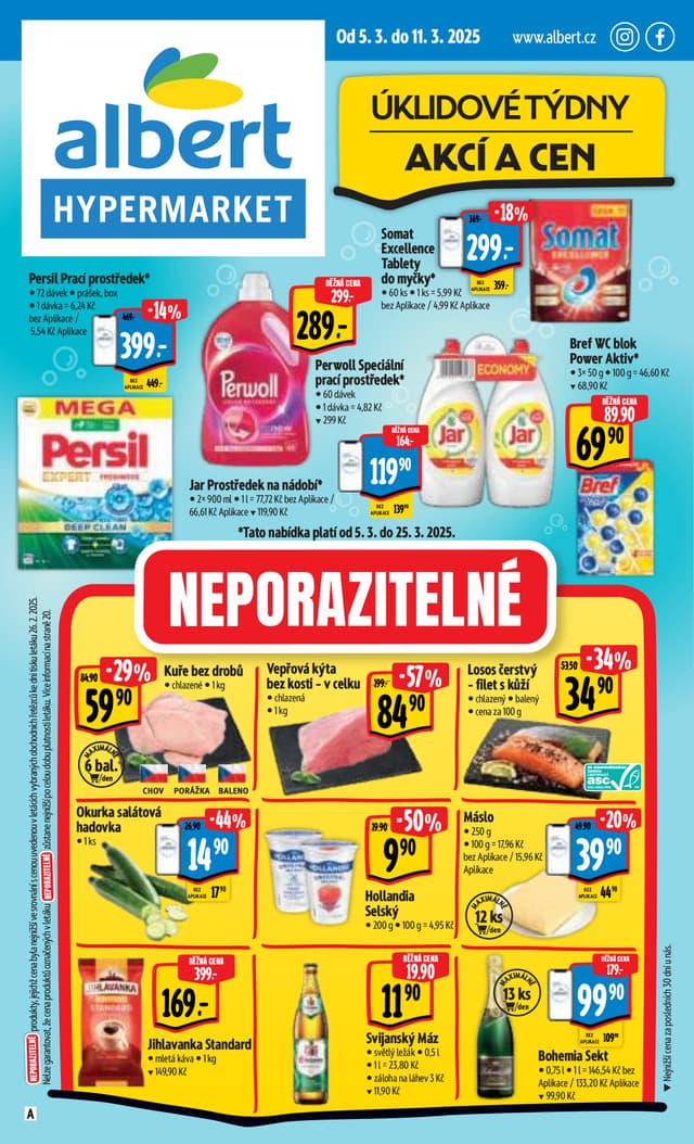 Albert hypermarket leták 5.-11.3.