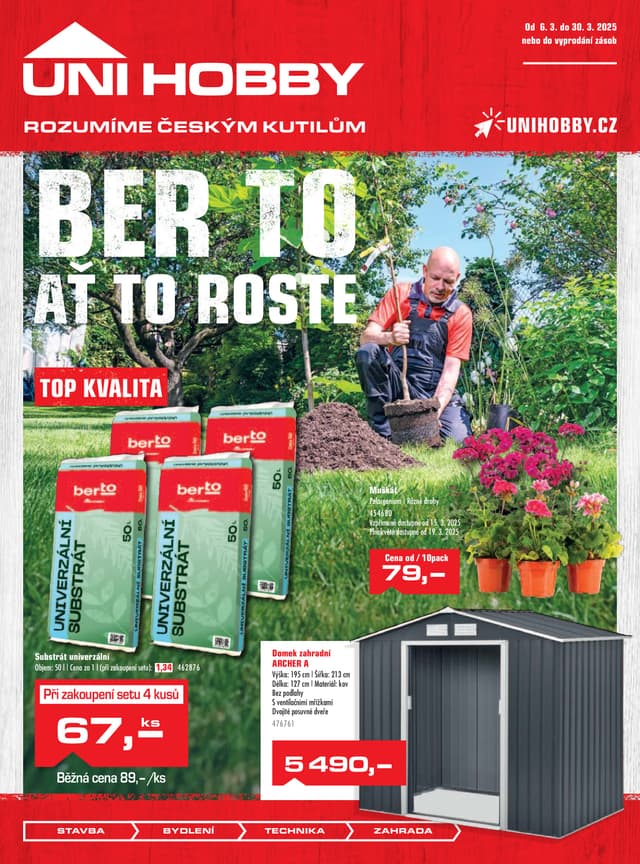 Unihobby leták 6.-30.3.