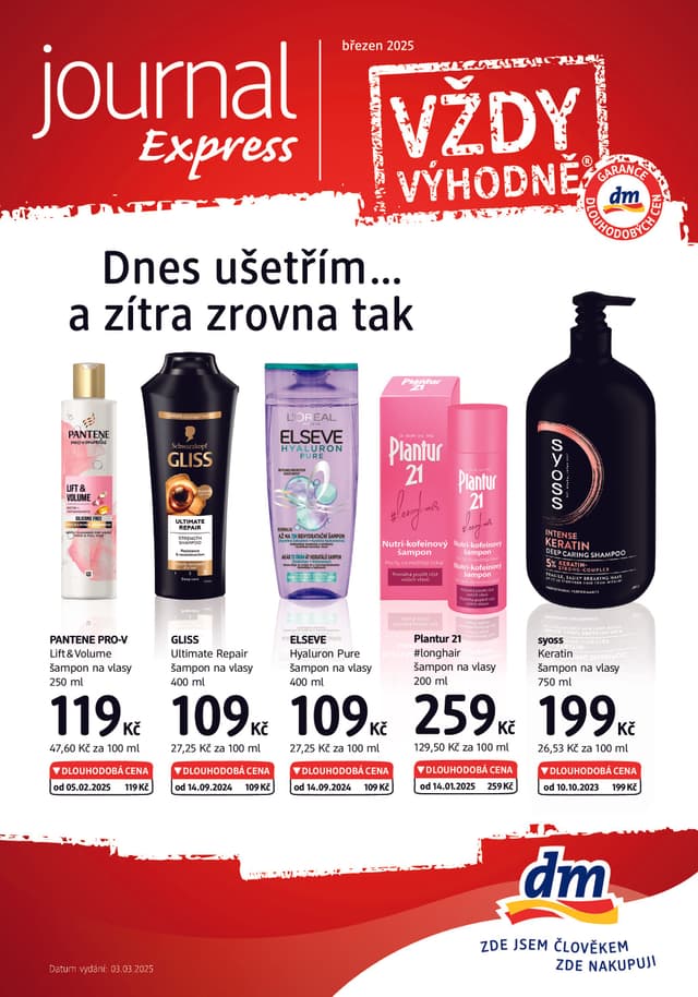 DM Drogerie Journal Expres 3.3. - 2.4.