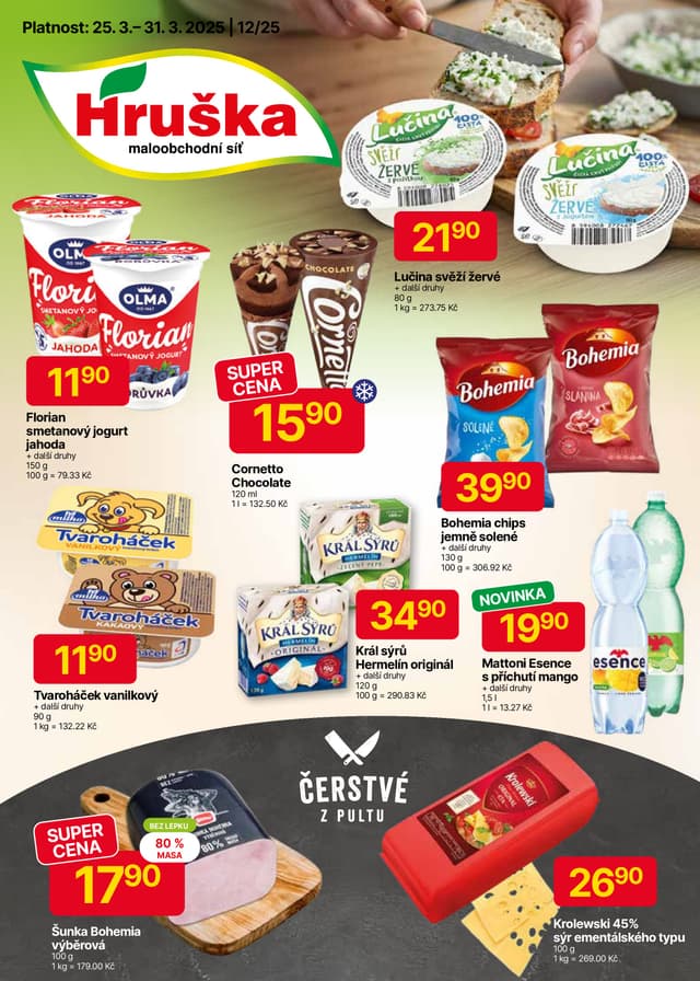 Hruška supermarket leták 25.-31.3.