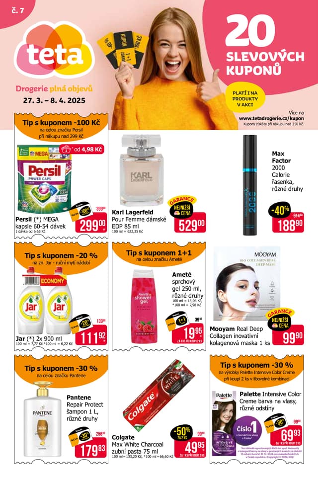 Teta drogerie leták 27.3. - 8.4.