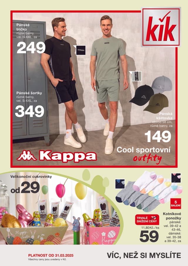 KiK Textil leták 31.3. - 13.4.