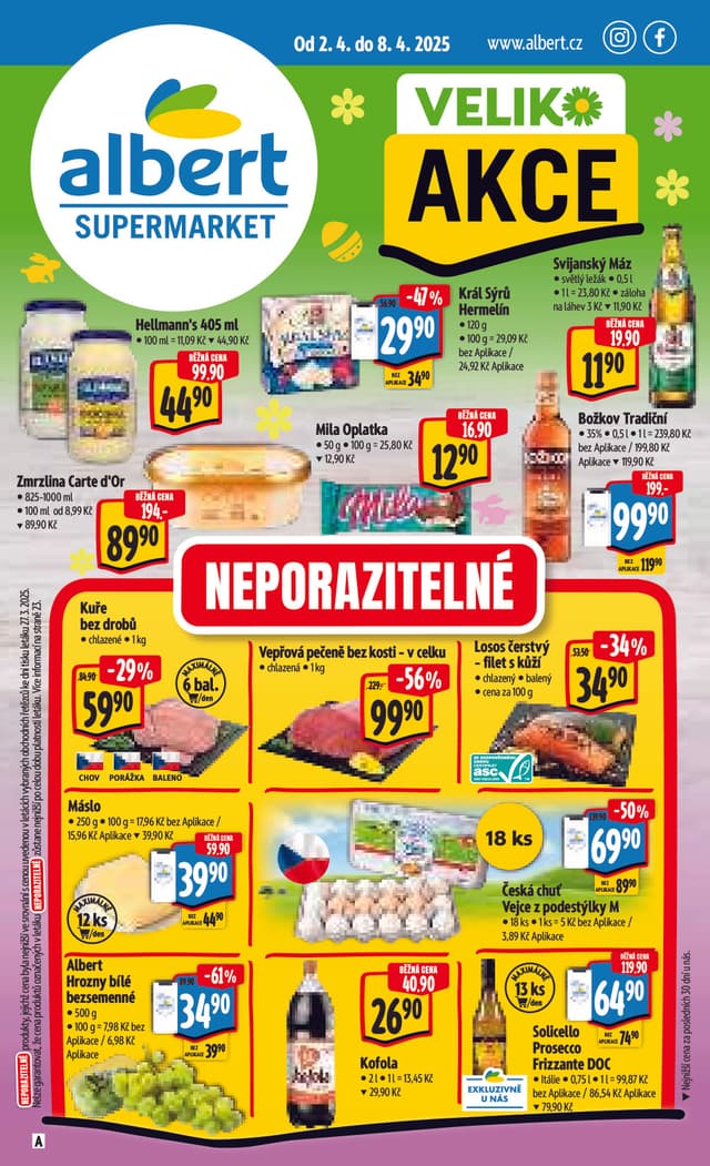 Albert supermarket leták 2.-8.4.