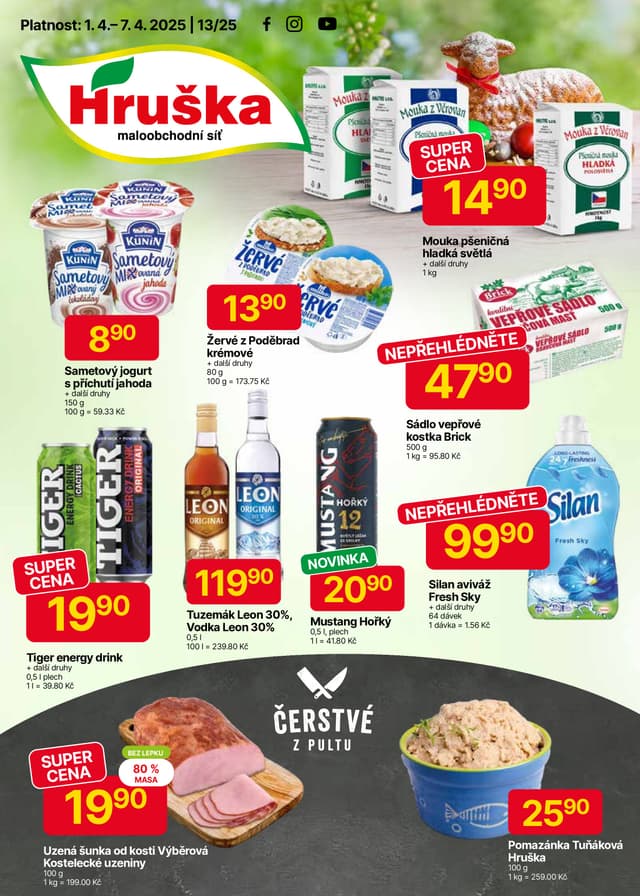 Hruška supermarket leták 1.-7.4.