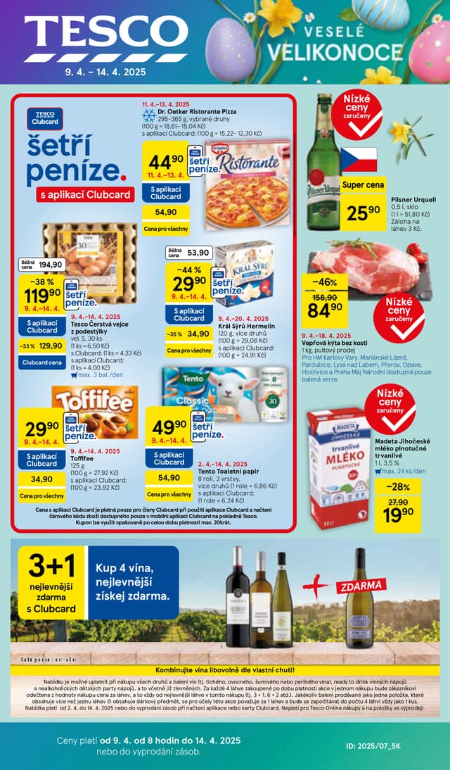 Tesco leták 9.-15.4.