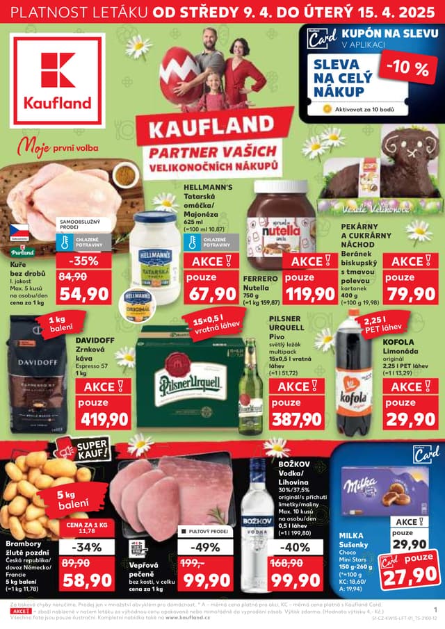 Kaufland leták 9.-15.4.