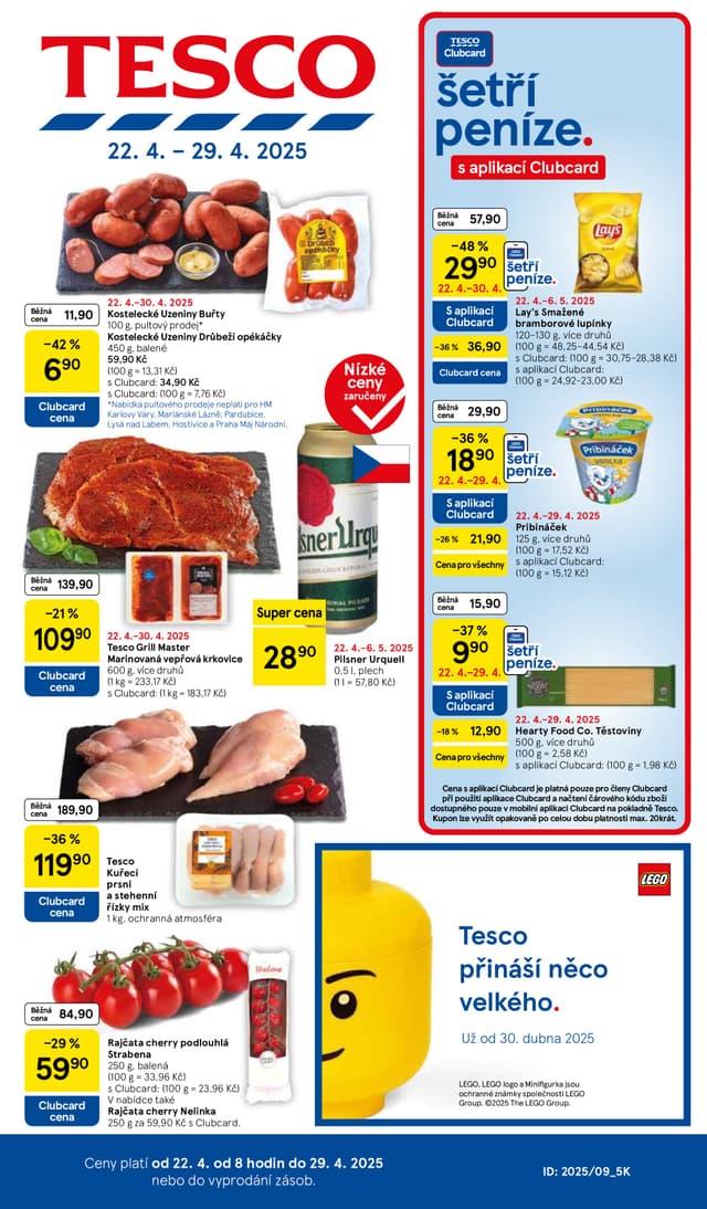 Tesco leták 22.-29.4.
