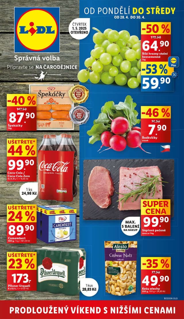 Lidl leták 28.4. - 30.4.
