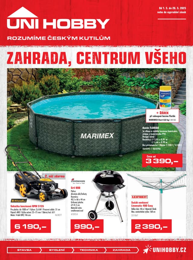 Unihobby leták 1.-26.5.