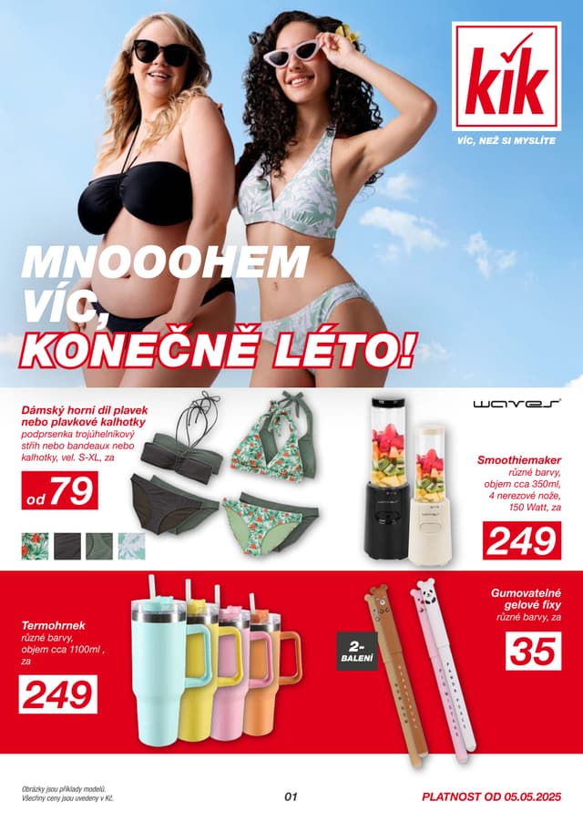 KIK textil leták 5.-18.5.