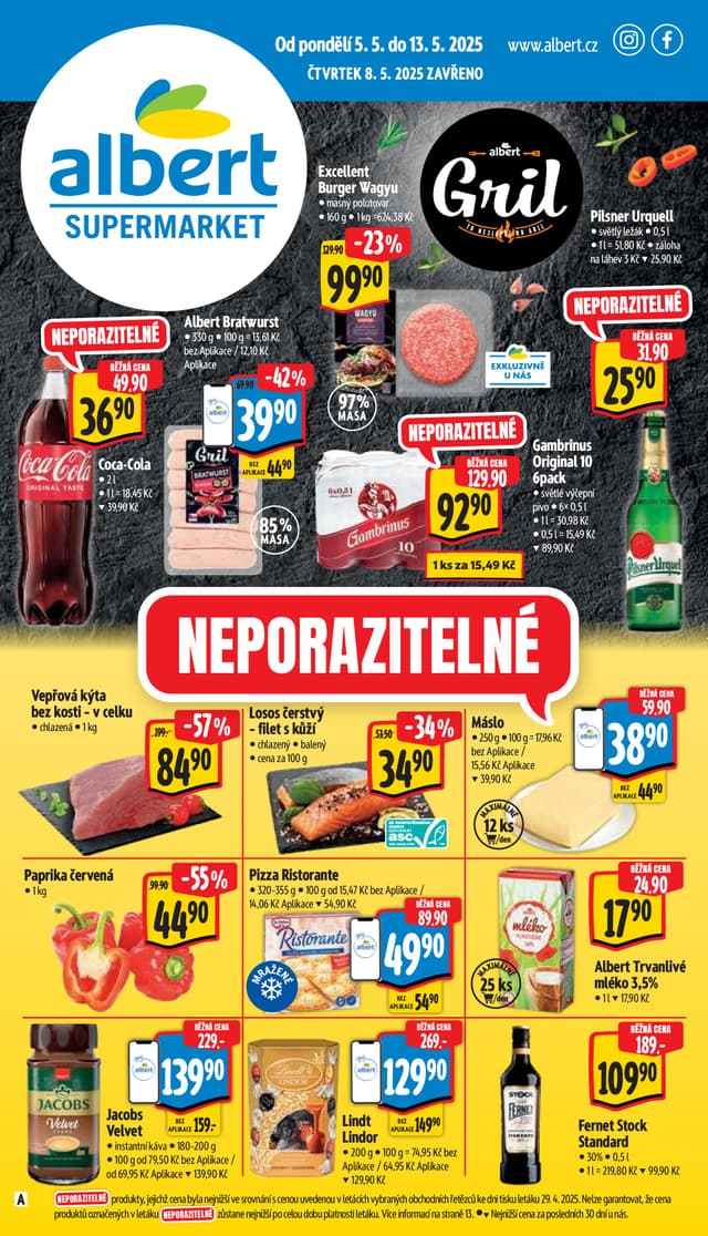 Albert supermarket leták 5.-13.5.