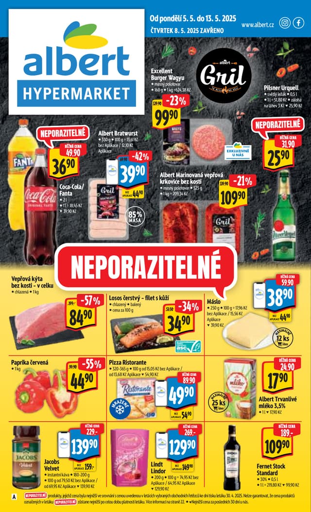 Albert hypermarket leták 5.-13.5.