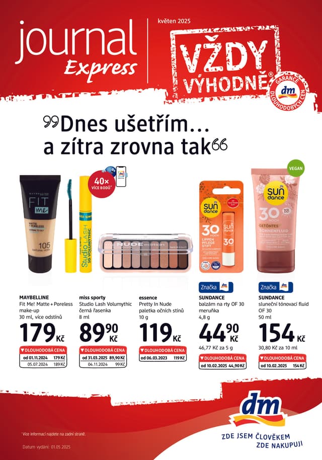 DM Drogerie Journal 1.-31.5.